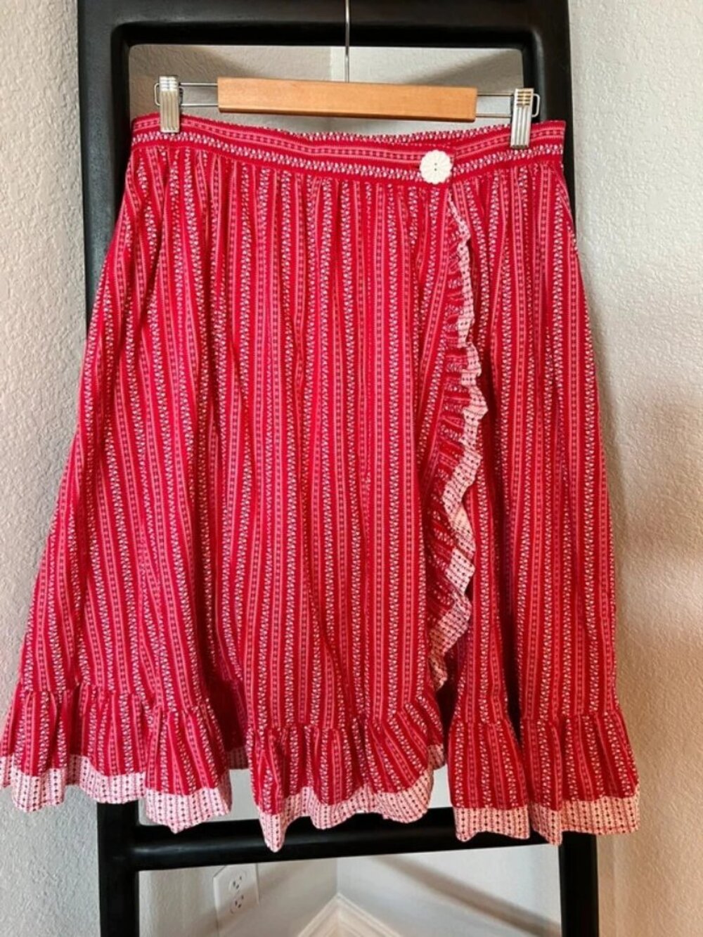 Homemade heart skirt